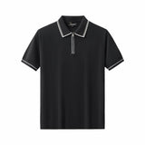 Urban Pulse Zip Polo BLACK