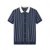 ModStripe Knit Shirt NAVY/WHITE