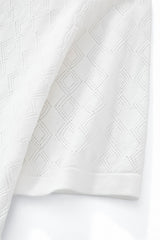 Monarch Knit Polo IVORY