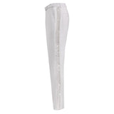 Gem Glam Pant WHITE/SILVER