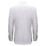 Culture Couture Embellished Blazer – Red Carpet Edition WHITE/GOLD