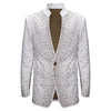 Culture Couture Embellished Blazer – Red Carpet Edition WHITE/GOLD