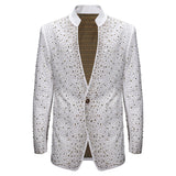 Culture Couture Embellished Blazer – Red Carpet Edition WHITE/GOLD