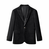 Celestial Wave Blazer BLACK/BLACK
