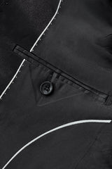 Celestial Wave Blazer BLACK/BLACK