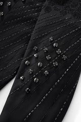 Radiant Hex Crystal Blazer BLACK/BLACK