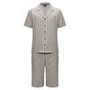 Men’s Classic Striped Lounge Set BEIGE