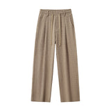 Barocco Loft Men's Textured Shirt & Pants Set - Brown