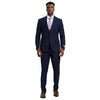 Men's Stacy Adams Hybrid-Fit 3pc Suit Set, Jacket Vest and Pants