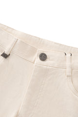 Barocco Apex Men's Stretch Shorts - Beige
