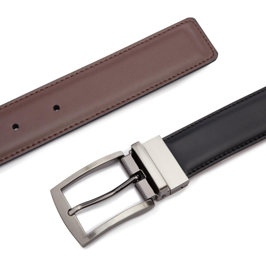 Men's Leather Belt Reversible | STRETCH