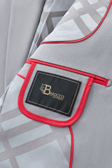 Barocco Essence Signature Men's Suit - Grey