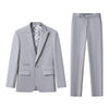 Barocco Essence Signature Men's Suit - Grey