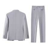 Barocco Essence Signature Men's Suit - Grey