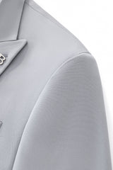 Barocco Essence Signature Men's Suit - Grey