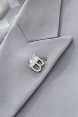 Barocco Essence Signature Men's Suit - Grey