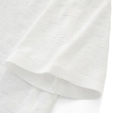 Seamless Check Texture Polo WHITE