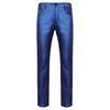 Versatile Vogue Metallic Jeans BLUE