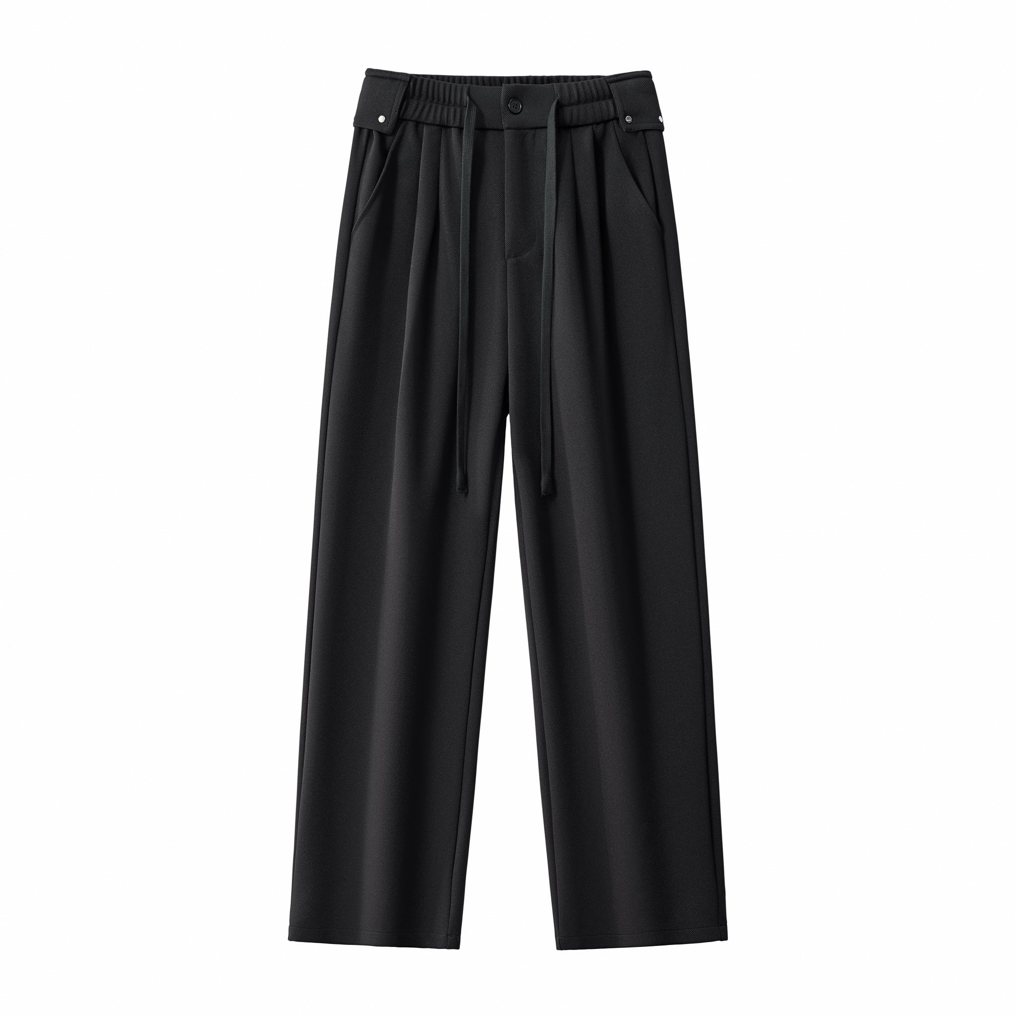 Solace Pleated Trousers BLACK