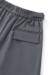 Wellington Side-Tab Trousers GREY