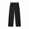 Kingsley Side-Tab Trousers BLACK