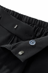 Kingsley Side-Tab Trousers BLACK