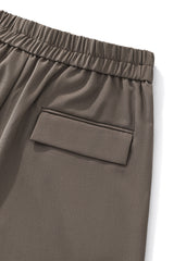 Kingsley Side-Tab Trousers BROWN