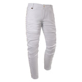 Barocco Key Piece Men's Pants - White/Gold