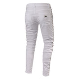 Barocco Key Piece Men's Pants - White/Silver