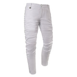 Barocco Key Piece Men's Pants - White/Silver