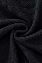 Textura Knit Tee BLACK