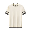 Monaco Trim Knit Tee WHITE
