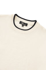 Monaco Trim Knit Tee WHITE