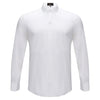 Barocco Thrill Seeker Men's 4-Way Stretch Shirt - White/Royal