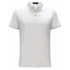 Barocco Tranquil Thread Men's Polo Shirt - White/Gold