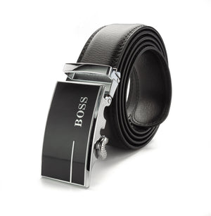 Innovative Track Belt: A Must-Have for the Modern Gentleman's Wardrobe | 555 Black