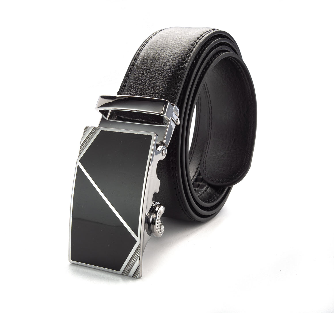Stylish Track System Belt: The Ideal Accessory for a Polished Look | 560 Black
