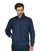 Men’s Beige Modern Fit Short Fall Jacket by Gruppo Bravo – Style GRU057750JKT NICO – Lightweight zip jacket for fall or spring.