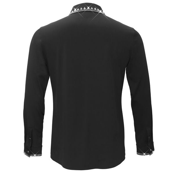 No Limits Button-Up Shirt - BLACK