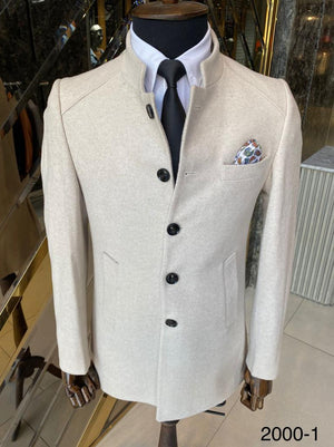 Men's Jacket Button Down Standup Collar | 2020