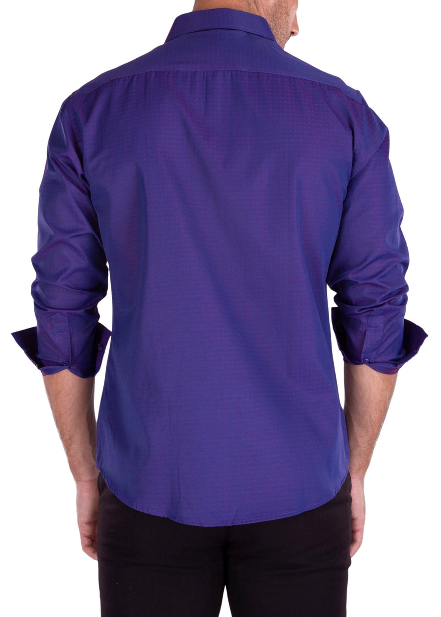 Men's Dress Shirt Long Sleeves Shirt | Modern Fit European Design | 232233