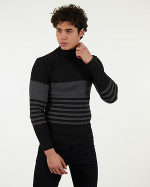 Men's Turtleneck Sweater European Slim Fit | 2466