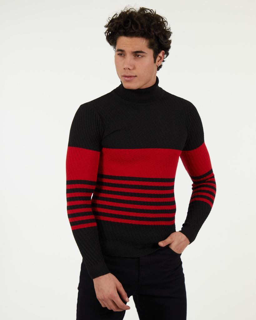Men's Turtleneck Sweater European Slim Fit | 2466