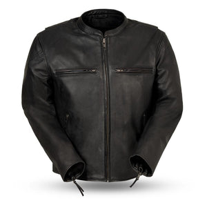 Indy - Men's Motorcycle Leather Jacket - FrankyFashion.com