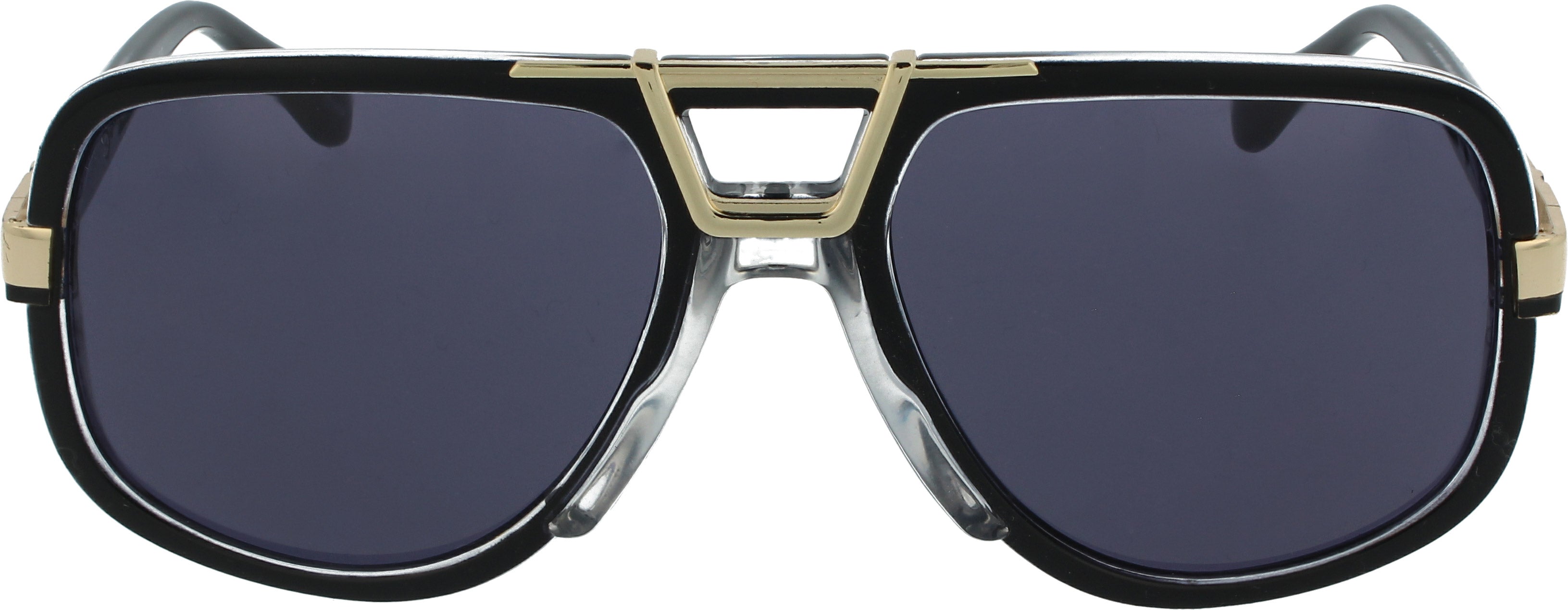 Thick Frame Aviator Sunglasses | Classy - Cool | Double Bridge
