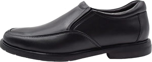 Men's Casual Slip-on Loafer Smooth Leather | Black | Ethan