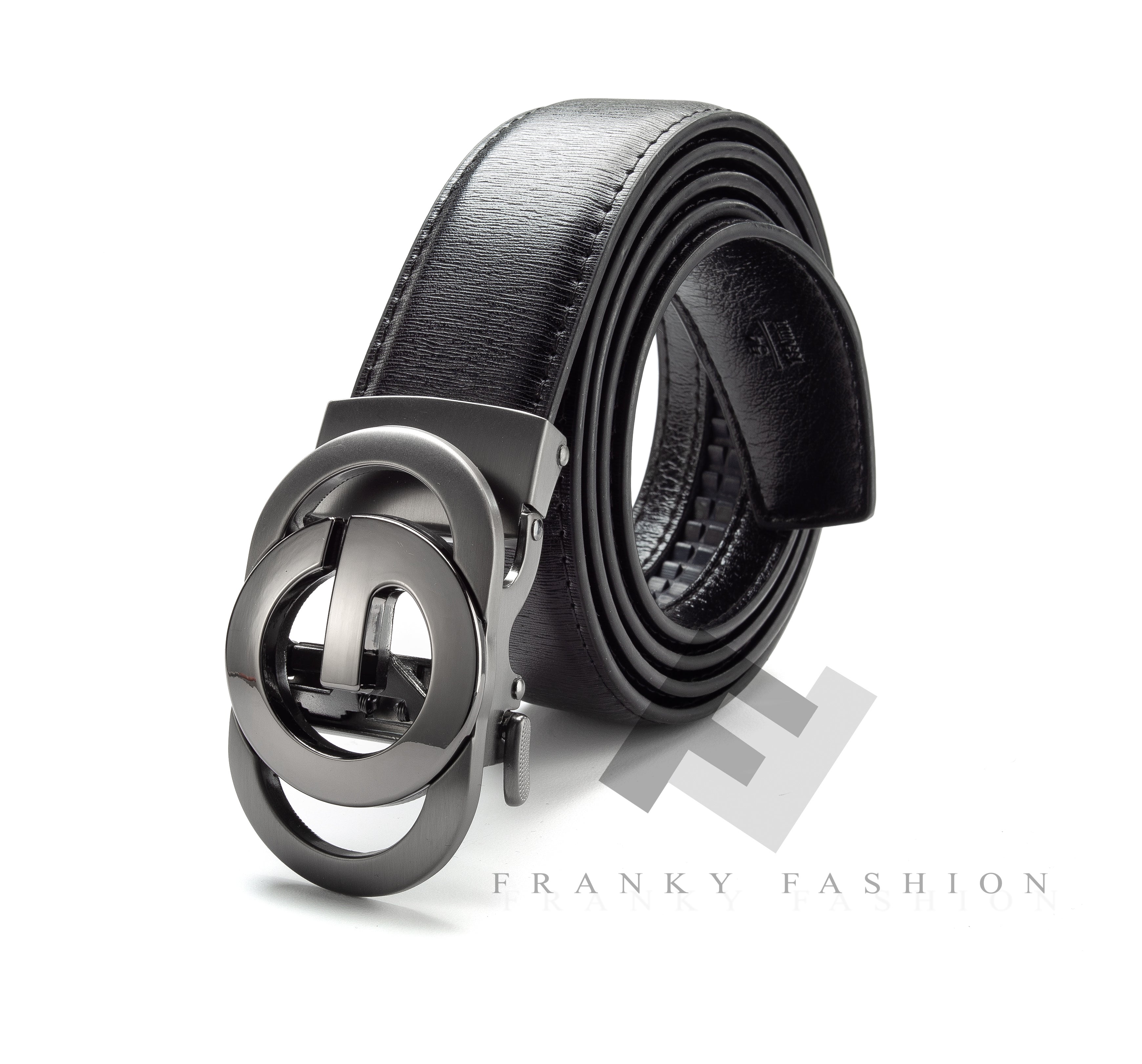 gray designer belt