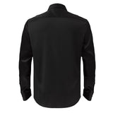 Barocco Luxe Satin Stretch Shirt | B300