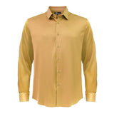 Barocco Luxe Satin Stretch Shirt | B300
