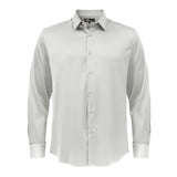 Barocco Luxe Satin Stretch Shirt | B300